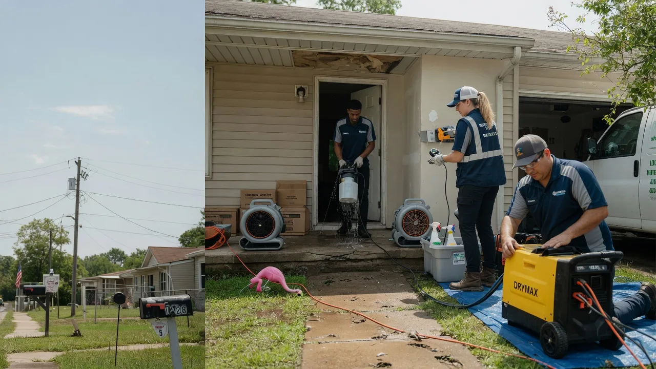 Storm Damage Water Removal in El Dorado, KS near me